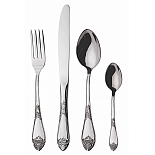 Набор столовых приборов 24 предмета Павловский завод им. Кирова М-17 чернение Дворцовый