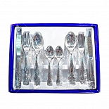 Набор столовый 24 предмета Павловский завод им. Кирова М-3 ХР Тройка