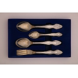 Набор столовых приборов 18 предметов Павловский завод им. Кирова М-3 НТП ХР Тройка