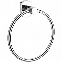 Полотенцедержатель кольцо Milardo Neva, сплав металлов, NEVSML0M52