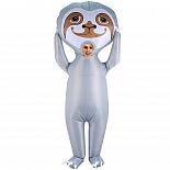Надувной маскарадный костюм Ленивец