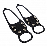 Ледоступы для обуви Зимняя защита 6 звездочек, размер L (40-44)