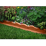 Ограждение садовое Мастер Сад Бордюр Волна, высота 9 см, 3,2 м.