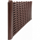 Ограждение садовое Мастер Сад Лоза коричневая, высота 18 см, 2,3 м.