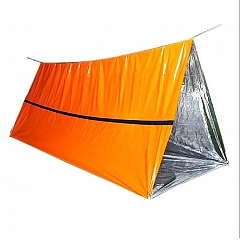 Аварийная туристическая спасательная палатка Просто-Полезно 1,5х2,4 м