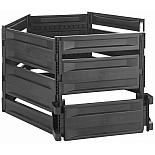 Компостер садовый Мастер Сад 600 литров, черный