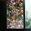 Витражная статическая самоклеящаяся пленка на окна Film с 3D-эффектом P089 рулон 2х0,9 м №5