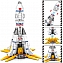 Игровой набор Sembo конструктор Ракета-носитель Космос, 107032, 444 шт. №1
