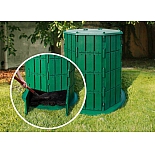 Компостер с крышкой и дном Мастер Сад зеленый 800 л