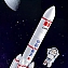 Конструктор игровой набор Sembo Block Космический корабль-ракетоноситель Запуск в Космос, 203336, 728 дет. №8