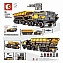 Конструктор игровой набор Sembo Block Вездеход военный грузовик CN373, 107008, 1535 дет. №2