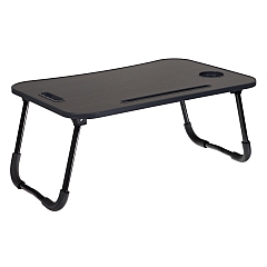 Стол с подстаканником складной Лайт Bradex 59,5x39,5x26,4 см темный