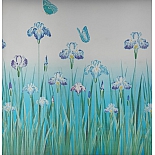 Пленка для окон самоклеящаяся витражная на клею UD-135 2,5х0,9 м