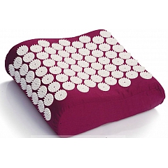 Подушка акупунктурная массажная игольчатая Просто-Полезно 25х24х12 см, фиолетовая