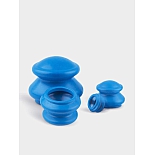 Набор резиновых массажных банок (4 шт.)