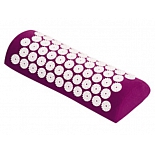 Валик акупунктурный массажный игольчатый Просто-Полезно 42х17х8 см, фиолетовый