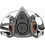 Респиратор 3M многоразовый профессиональный 6200 M FFP3, 1 шт