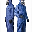 Защитный костюм многоразовый Utter guard KR100 синий размер L №1
