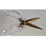 Ножницы профессиональные для кухни и дома с прозрачными ручками