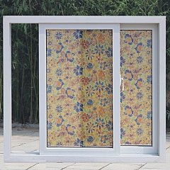 Пленка на окна витражная самоклеящаяся на клею UD-019 5х0,9 м рулон